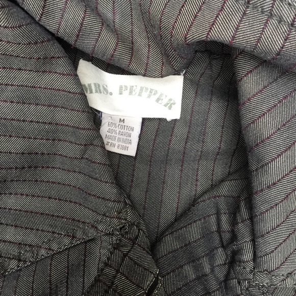 Mrs Pepper olive blazer/light jacket size Med - Picture 2 of 7